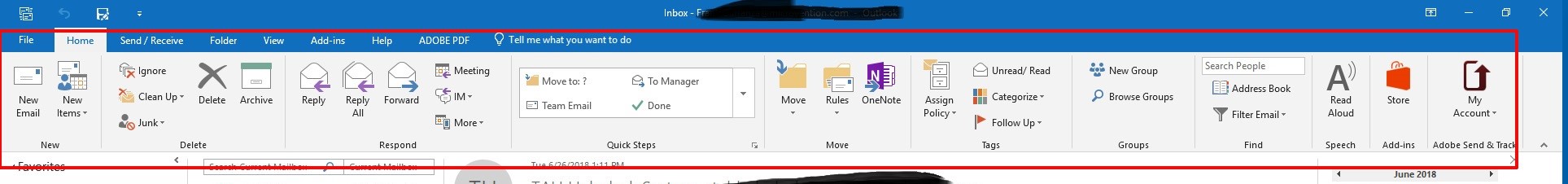 Icons & Text on Ribbon too large in Outlook - Microsoft Q&A