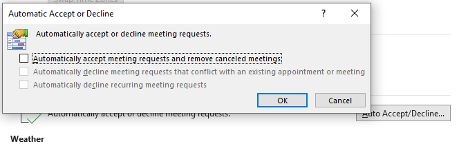 Do not import .ics automatically into my calendar - Microsoft Q&A