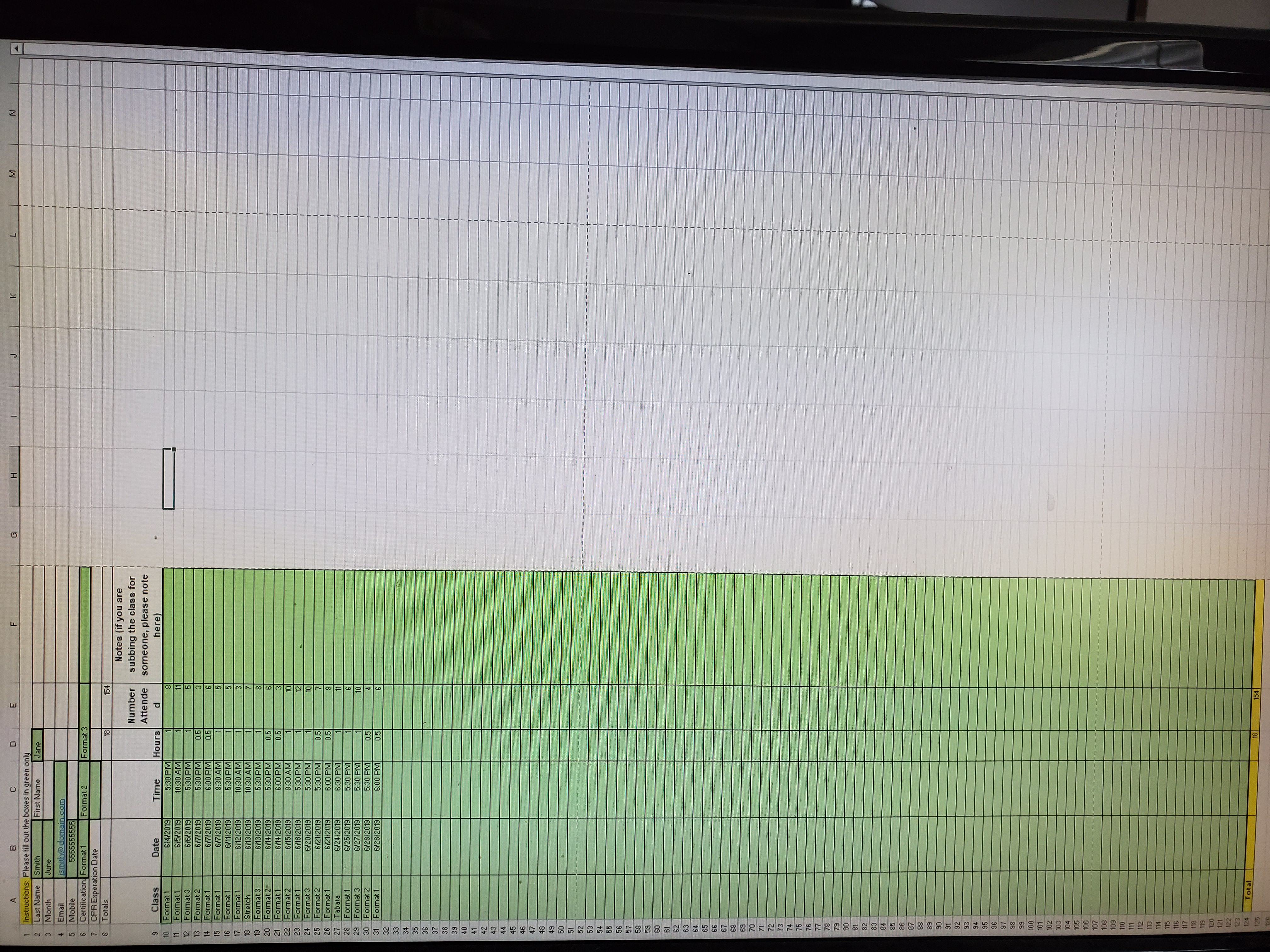 Consolidating timesheet data across various spreadsheets into one  spreadsheet for analytics - Microsoft Q\u0026A, image size:4032x3024