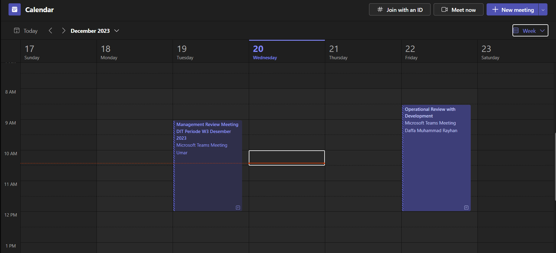 How to connect/show all agenda in Outlook's calendar in the Teams ...