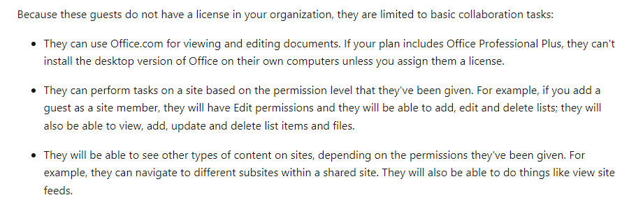 License requirements for exposing documents to customers from ...