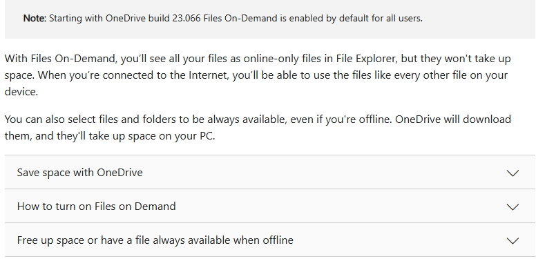 OneDrive sync is taking up all of my PC's memory - Microsoft Q&A