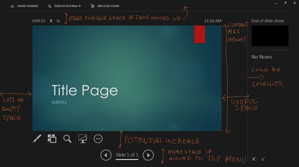 Increase size of Slide Preview in Presenter View - Microsoft Q&A