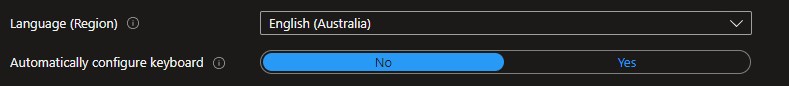 Autopilot Automatically configure keyboard YES, but still asked to do ...