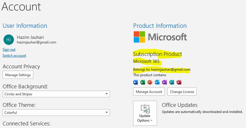 Microsoft 365 not showing Subscription Product Status - Microsoft Q&A