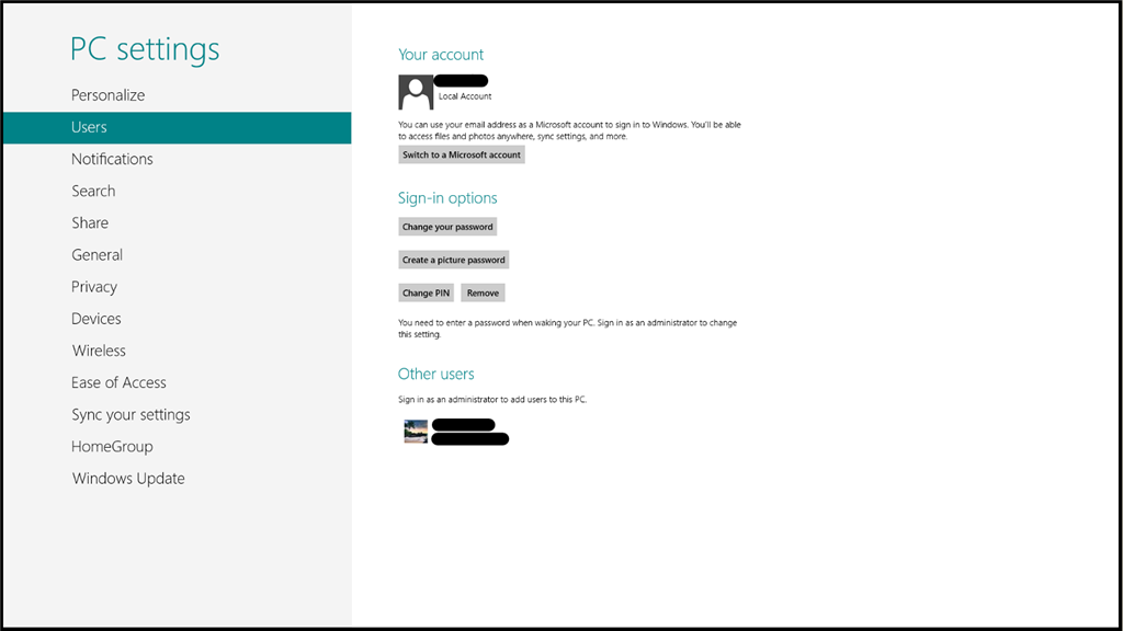 How to remove PIN password in Windows 8. - Microsoft Q&A
