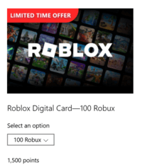 can i still reedem 100robux form microsoft reward from india?if not can ...