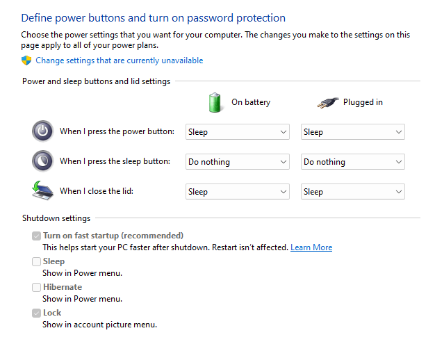 Laptop does not sleep when lid is closed - Microsoft Q&A