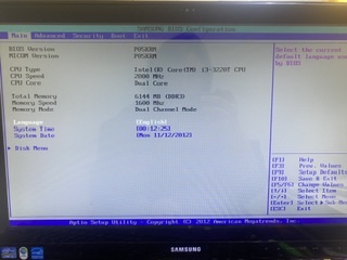 my desktop( samsung all in one ) is stuck in BIOS - Microsoft Q&A