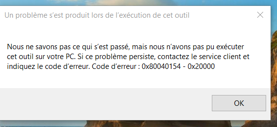 Capture erreur