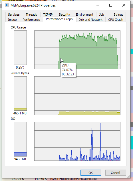Windows Defender suddenly freezes the whole PC, high CPU usage during 3 ...