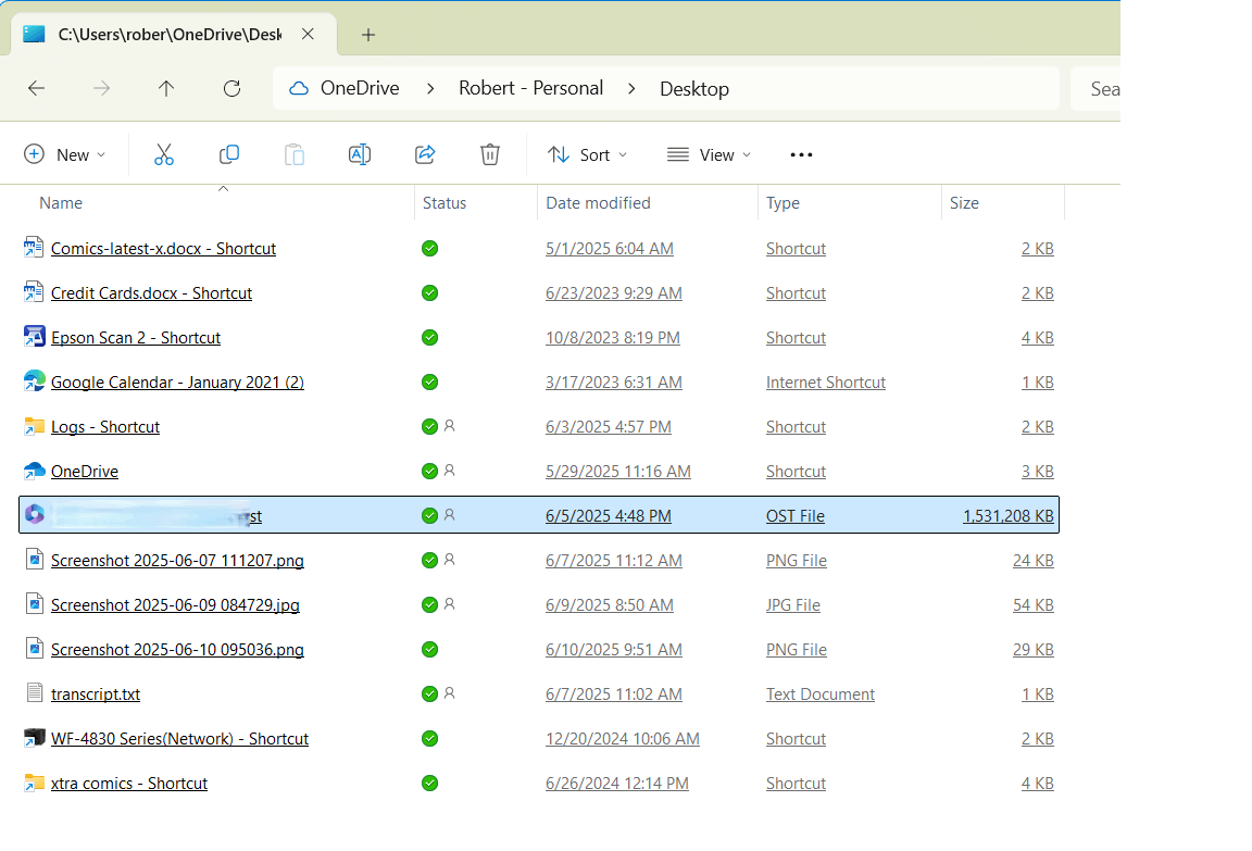 Shared files - Microsoft Q&A