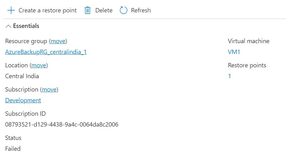Unable to delete restore point microsoft q a