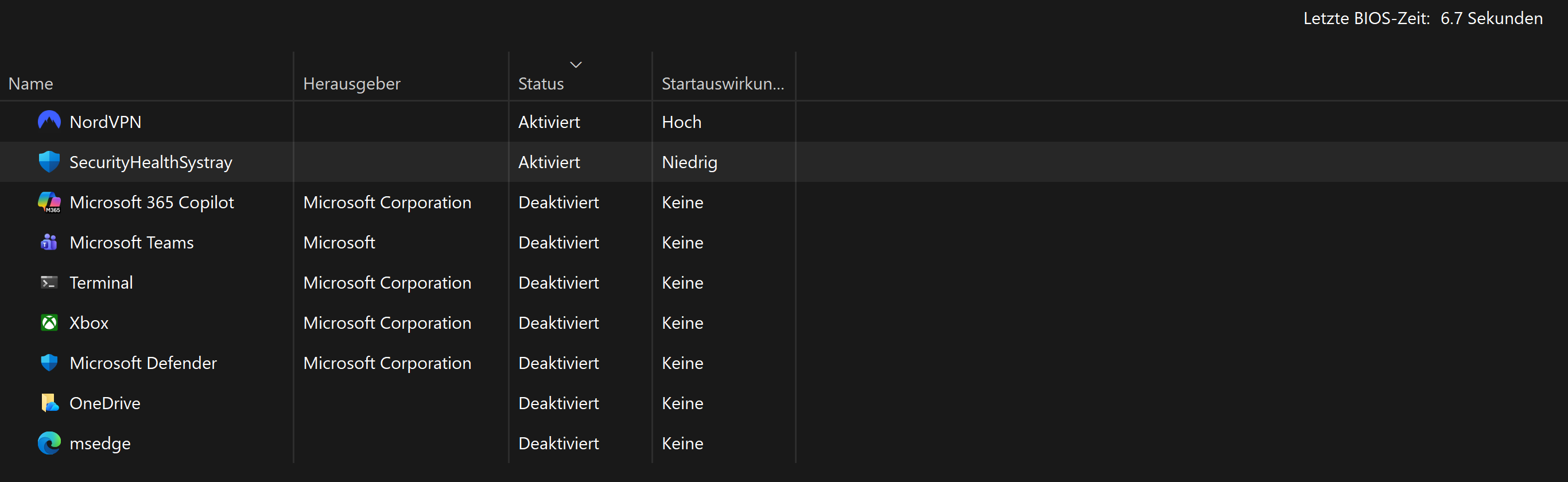 Autostart apps 16.11.25