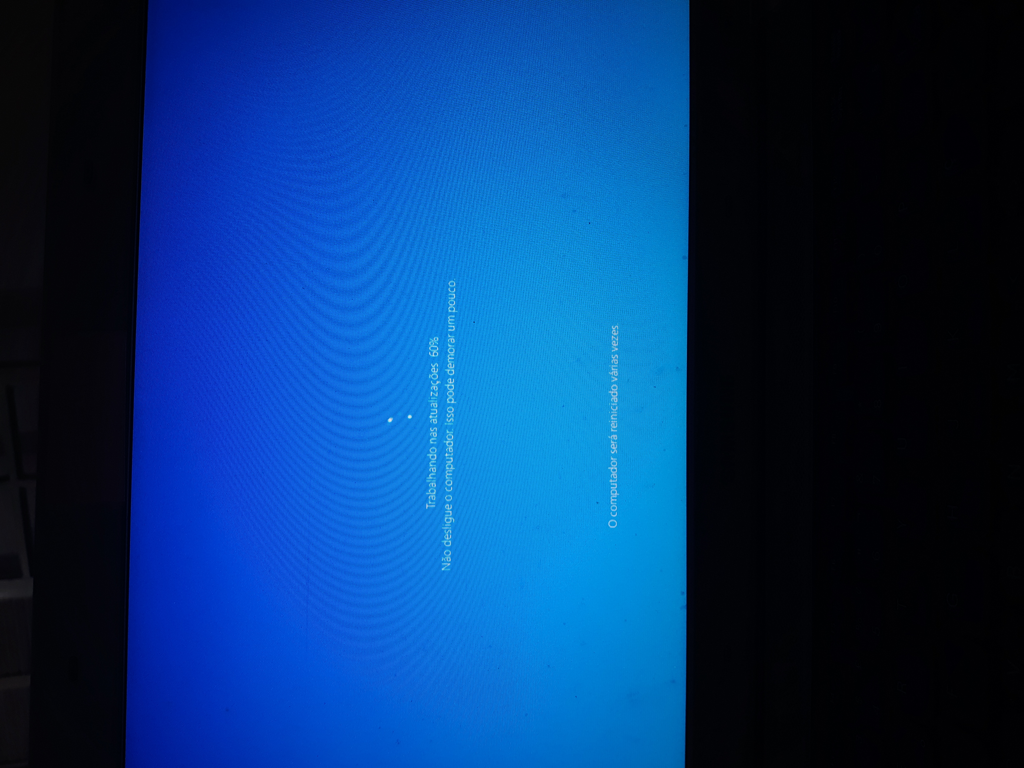 Atualização Windows 10 travada em 60% - Microsoft Q&A