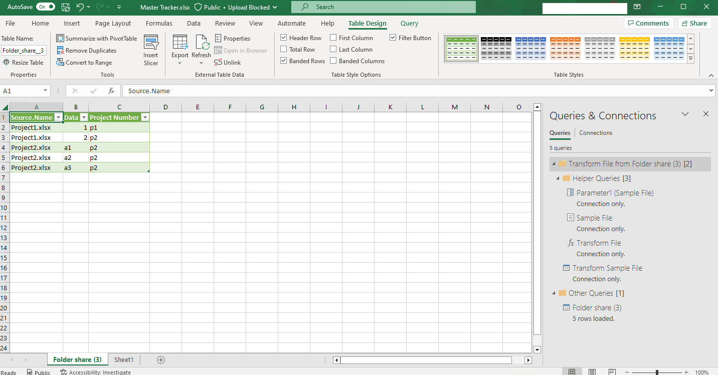 How do I update a single spreadsheet by accessing multiple spreadsheets ...