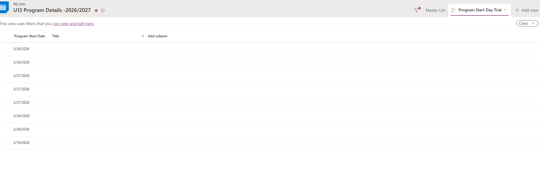 Sharepoint List View is not showing up correctly in Microsoft List ...