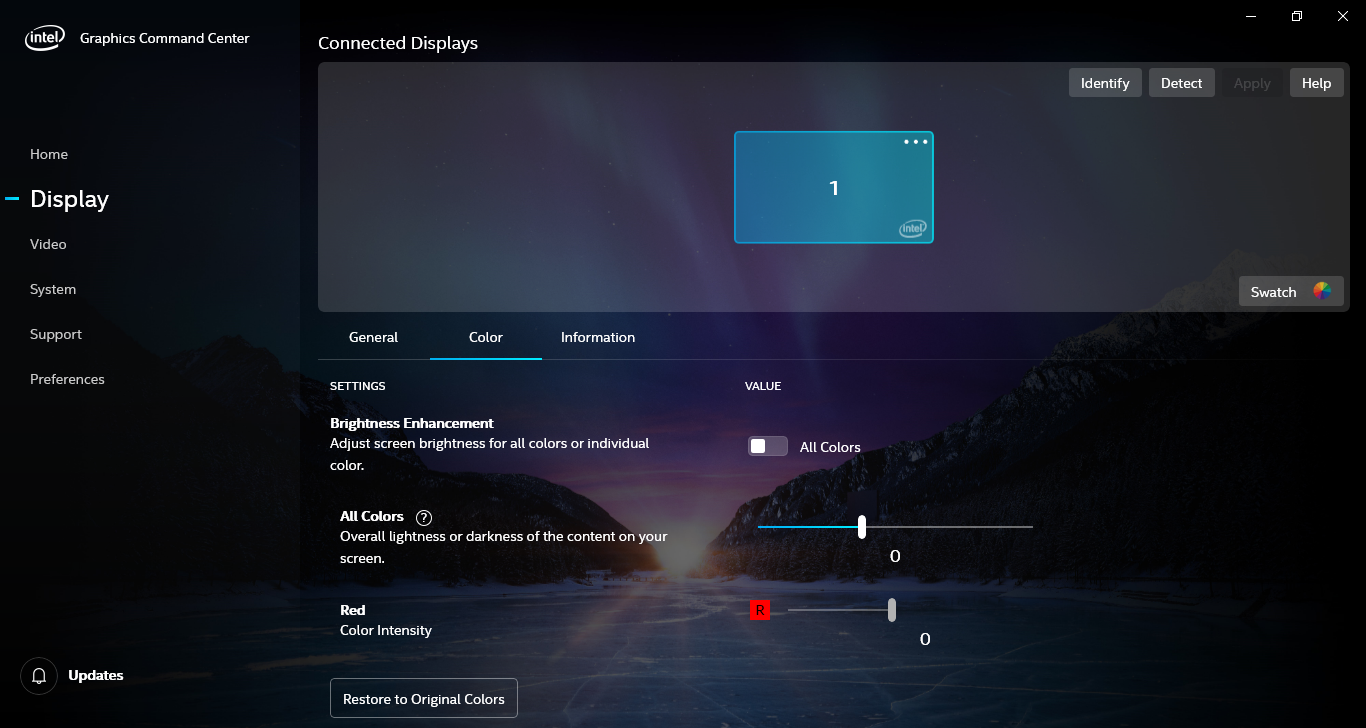 Help me. I changed the color temperature. - Microsoft Q&A