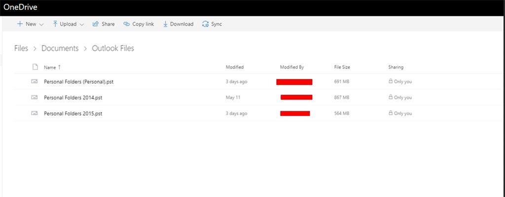 OneDrive showing incorrect file size - can't upload new files ...