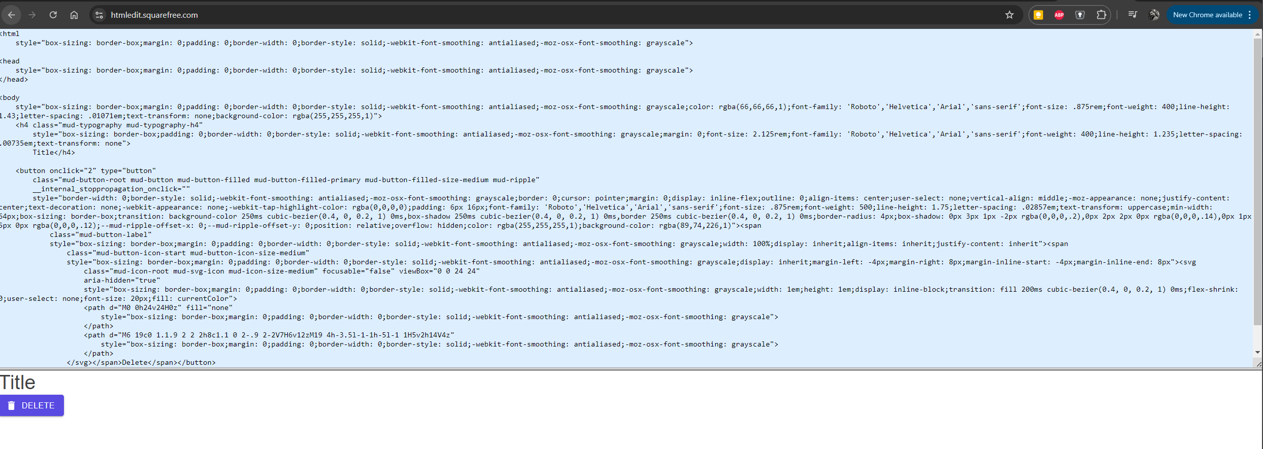 html-inline-style-webevaluator