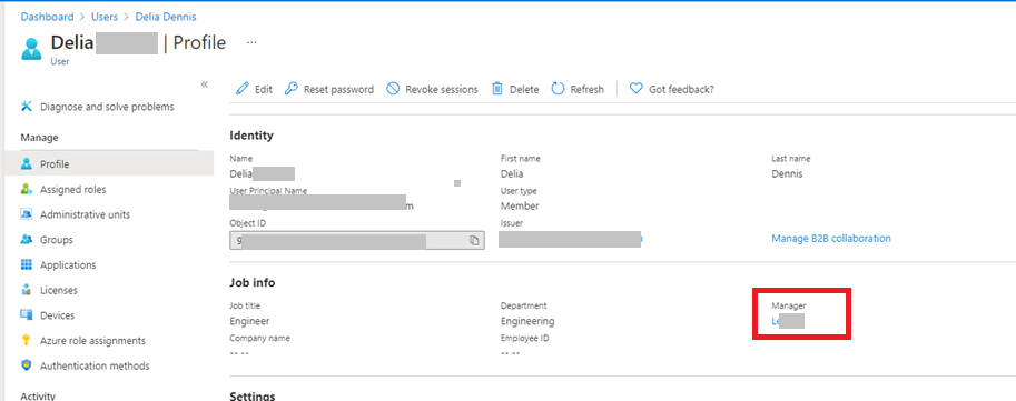 Instruction on how to set up Organization chart and users' overview ...