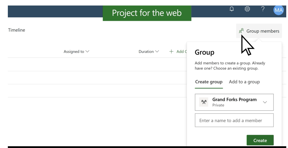 Adding 'My project for the web' to Microsoft Teams project - Microsoft Q&A