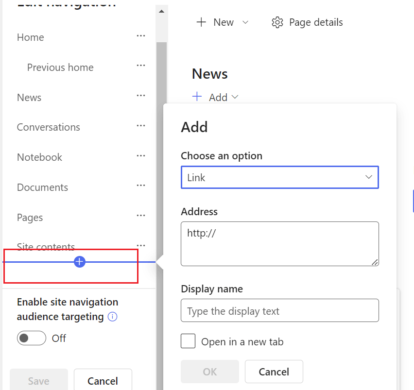 Editing Navigation Bar - Microsoft Q&A