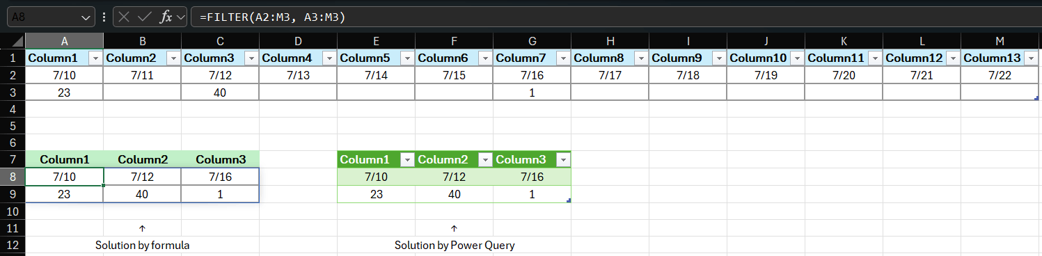 EXCEL How to delete an unwanted column - Microsoft Q&A