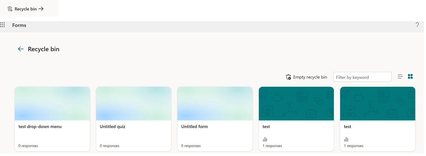 forms are missing - Microsoft Q&A
