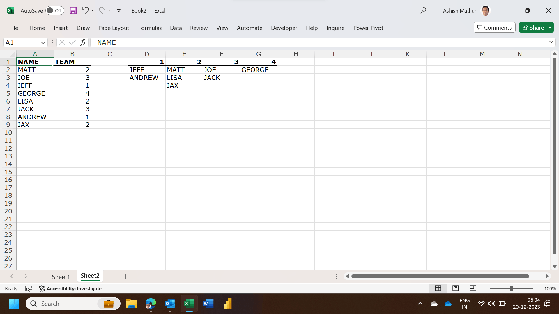 How to create automatic chart - Microsoft Q&A