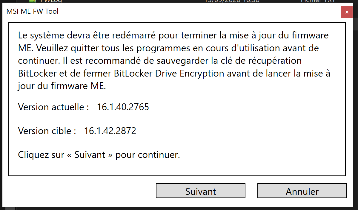 me firmware