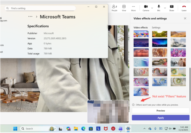 For the same version of Microsoft Teams, why do some not display the ...
