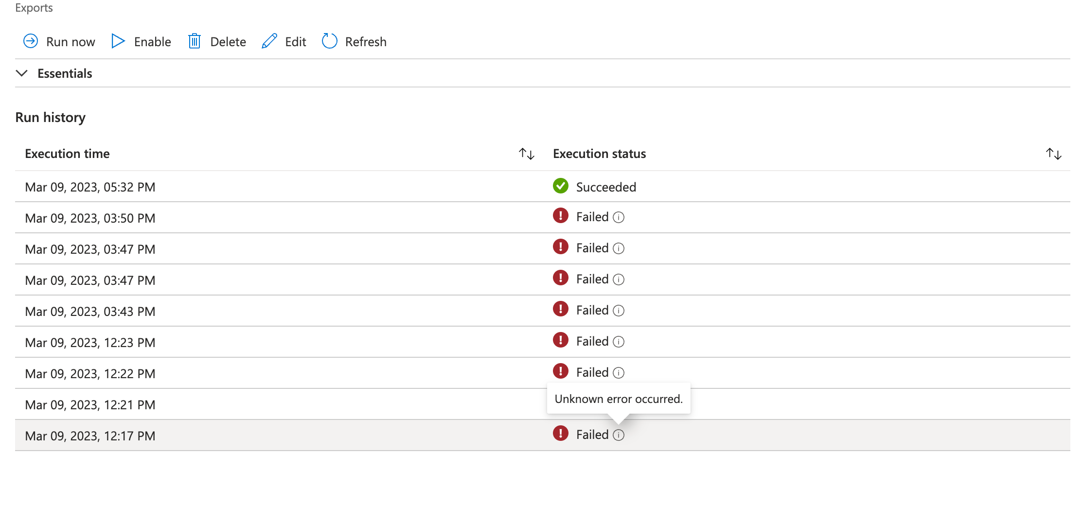 azure-cost-management-export-run-failing-cost-export-api-microsoft-q-a