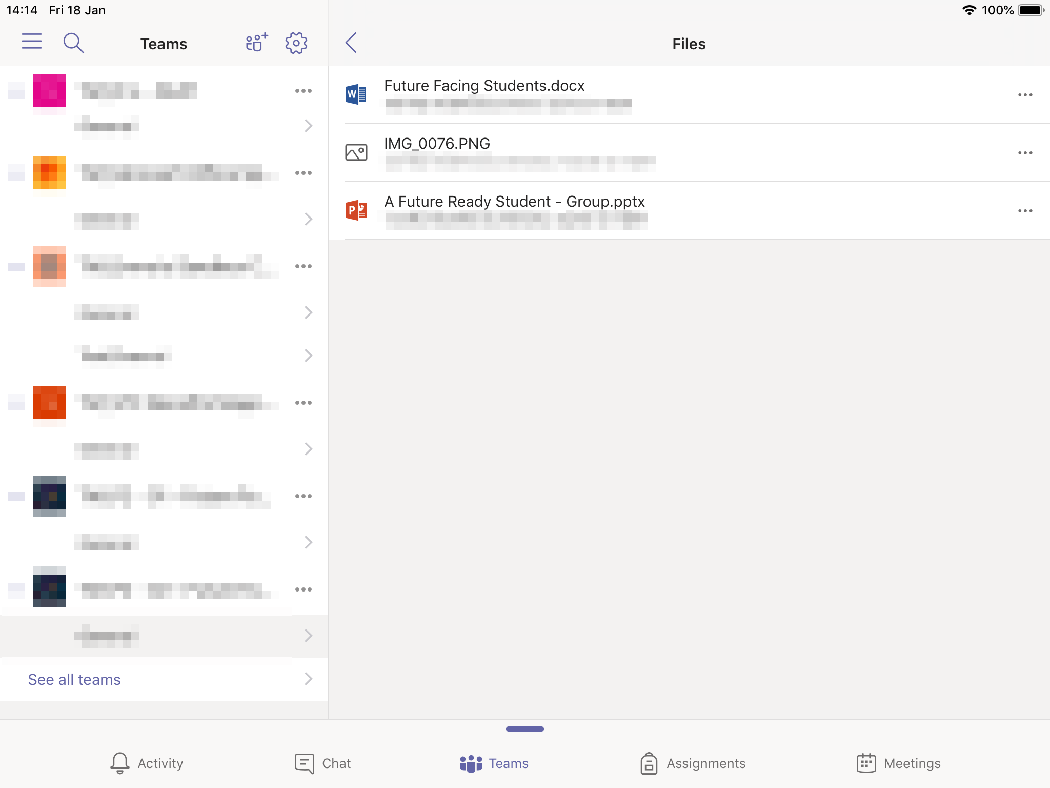 Opening files in Teams on iOS now shows a preview first? - Microsoft Q&A