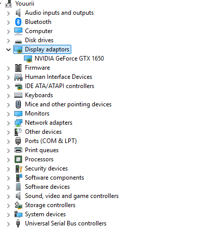 device manager