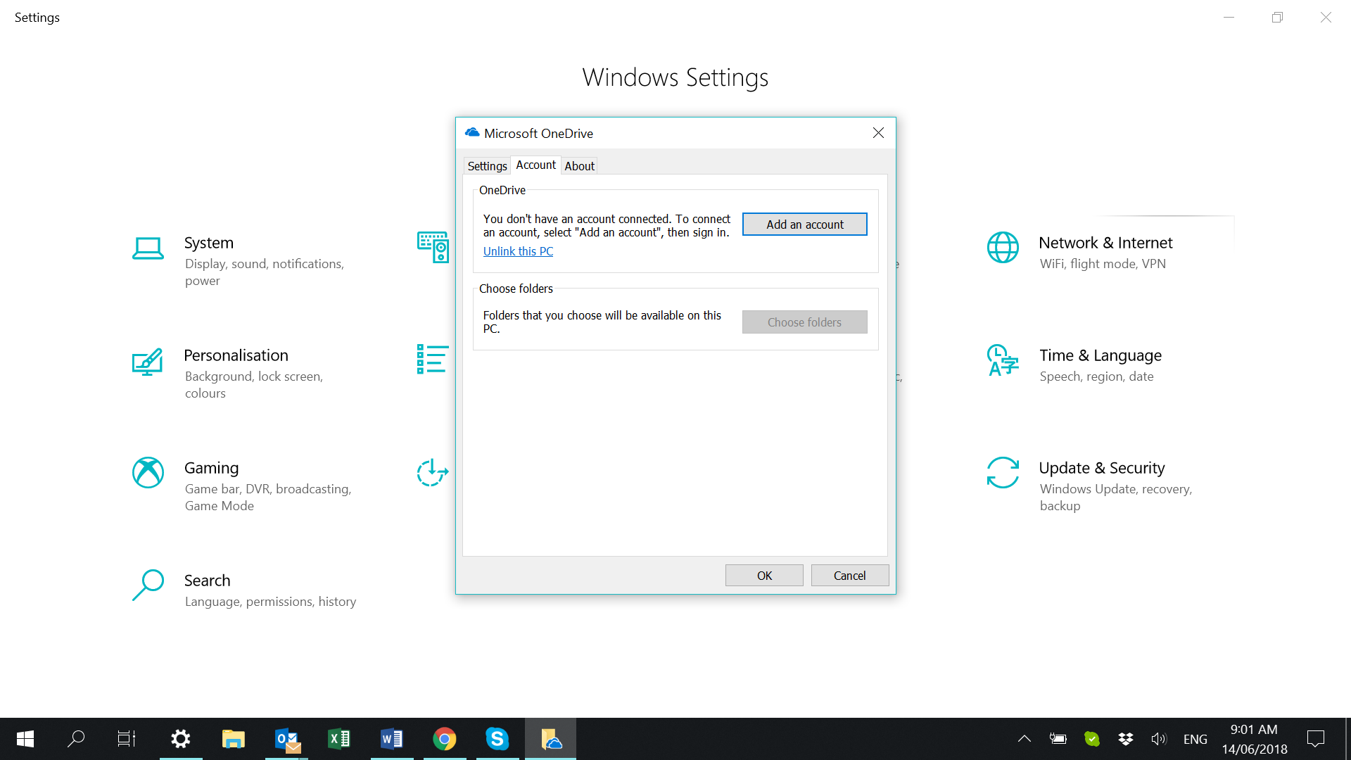 Onedrive - cannot sign in/ cannot add an account - Microsoft Q&A