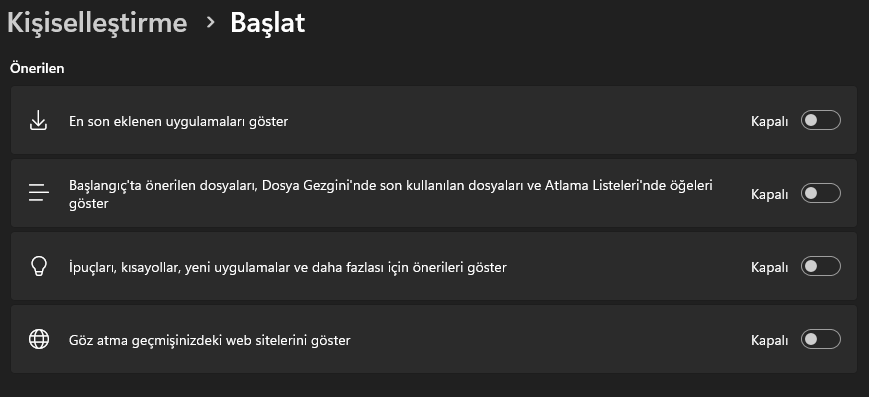 Kullanıcının resmi