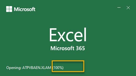 unable to open excel files