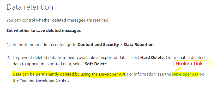 Can I permenantly delete messages using REST API or any developer API ...