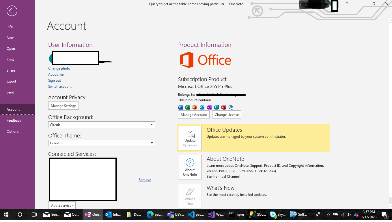 pasting a screenshot in OneNote in office 365 proplus - Microsoft Q&A