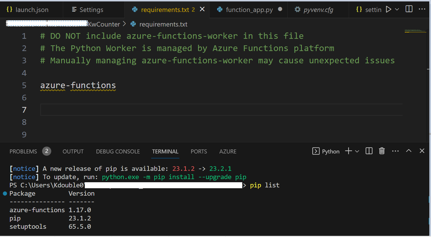 2023-10-05 23_50_14-2023_10_05_23_46_23_requirements.txt_Untitled_Workspace_Visual_Studio_Code - Pai