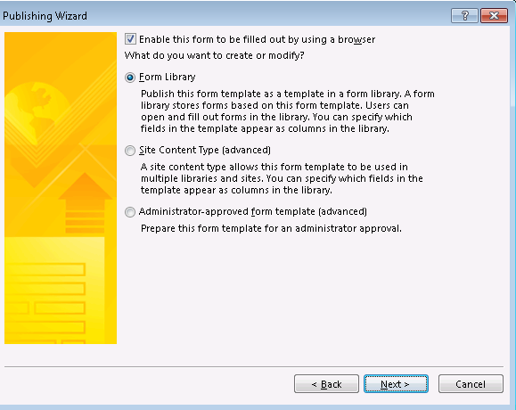 The Form can not be opened in a web browser. - Microsoft Q&A