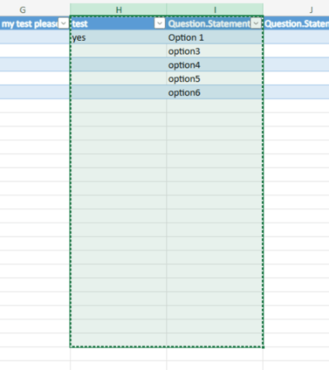 How to show selected field from excel result Form in a SharePoint site ...