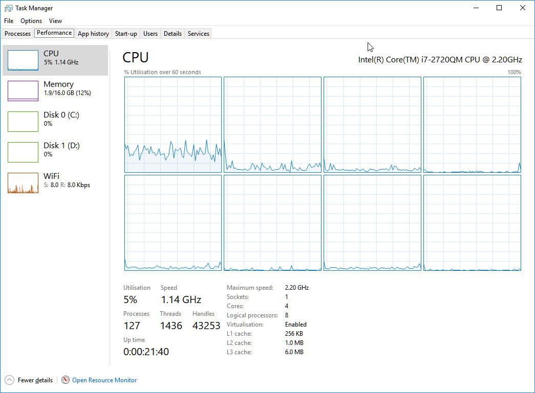 device mgr showing 4 processors when i have 1 - Microsoft Q&A