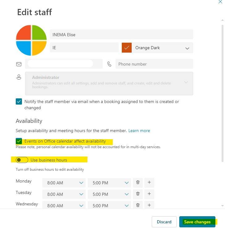 Microsoft Bookings shows wrong time where it is off by an hour ...