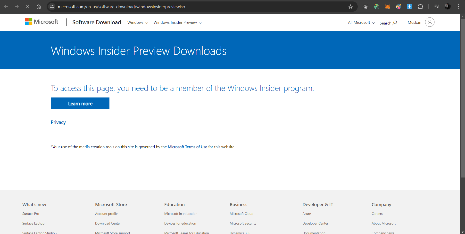 Leave windows Insider Porgram - Microsoft Q&A
