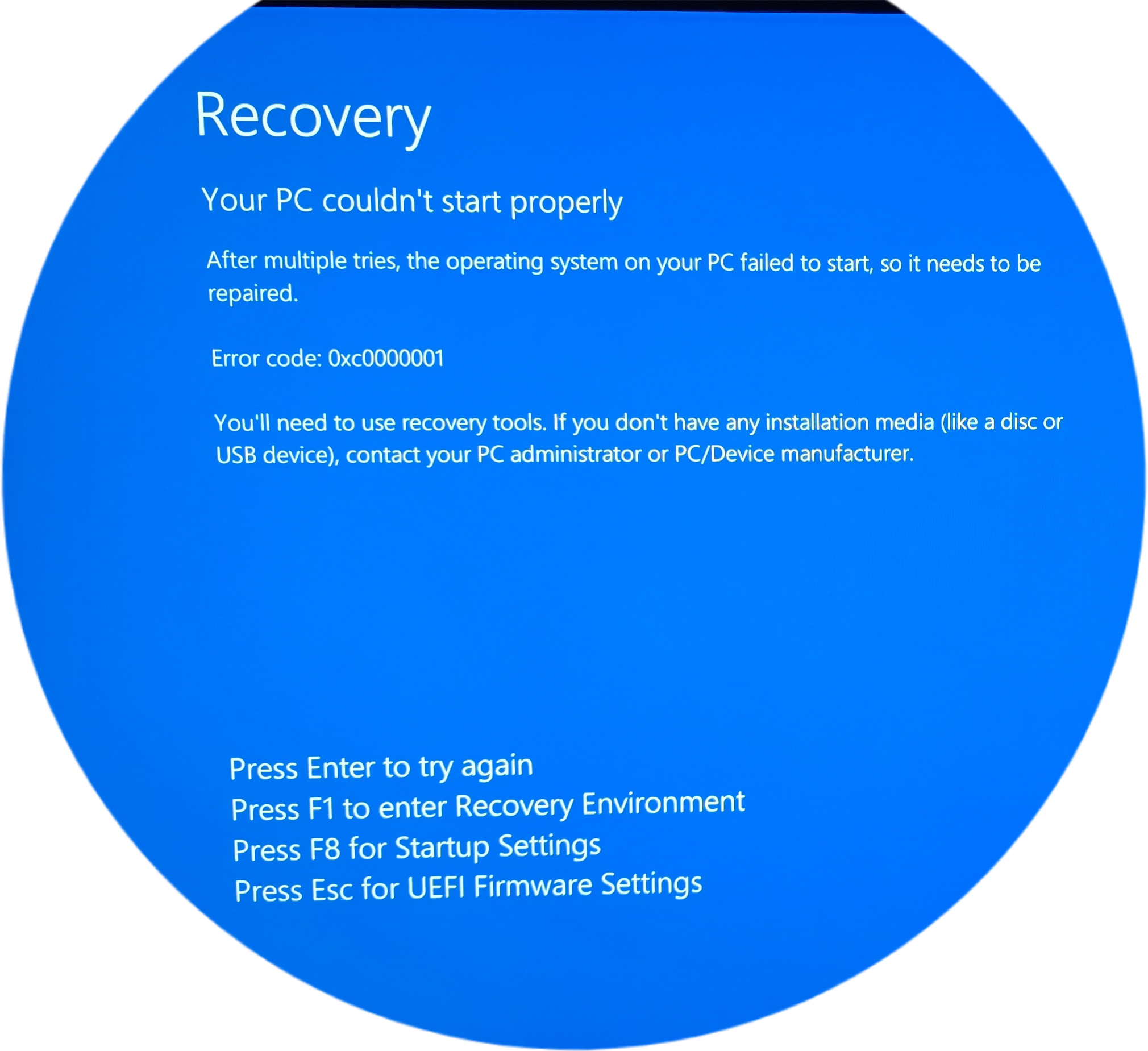 Windows error 0x74 and 0x0000001 - Microsoft Q&A