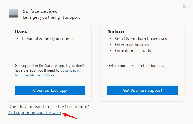 Can't submit a surface warranty claim. - Microsoft Q&A