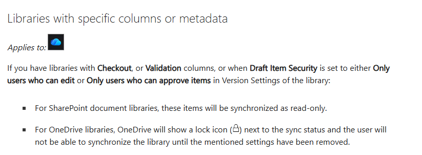 SharePoint Document Library – Permission & OneDrive Sync Issues ...