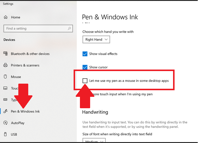 onenote windows 10 how to disable auto ink - Microsoft Q&A